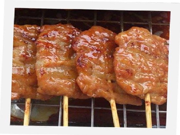 หมูปิ้งนมสด
